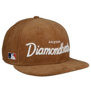 New Era Los Arizona Diamondbacks Corduroy Script 9FIFTY Snapback Hat Exclusive